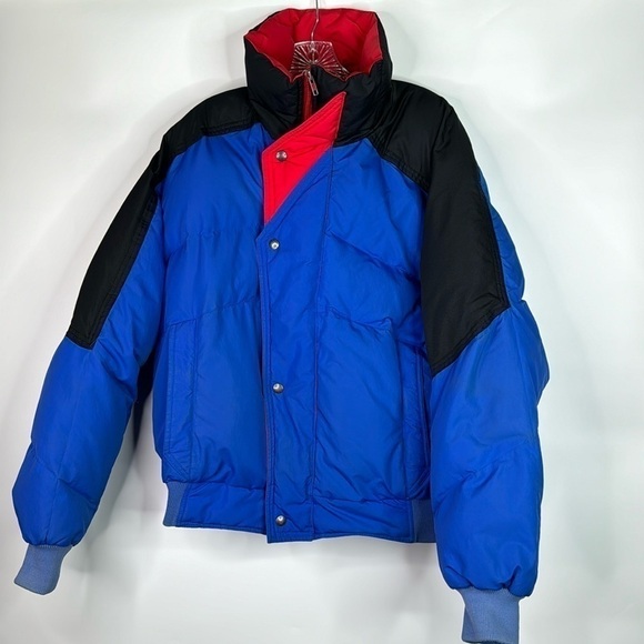 Vintage Pacific Trail Puffer Ski Jacket Size XL 80s - Picture 1 of 13